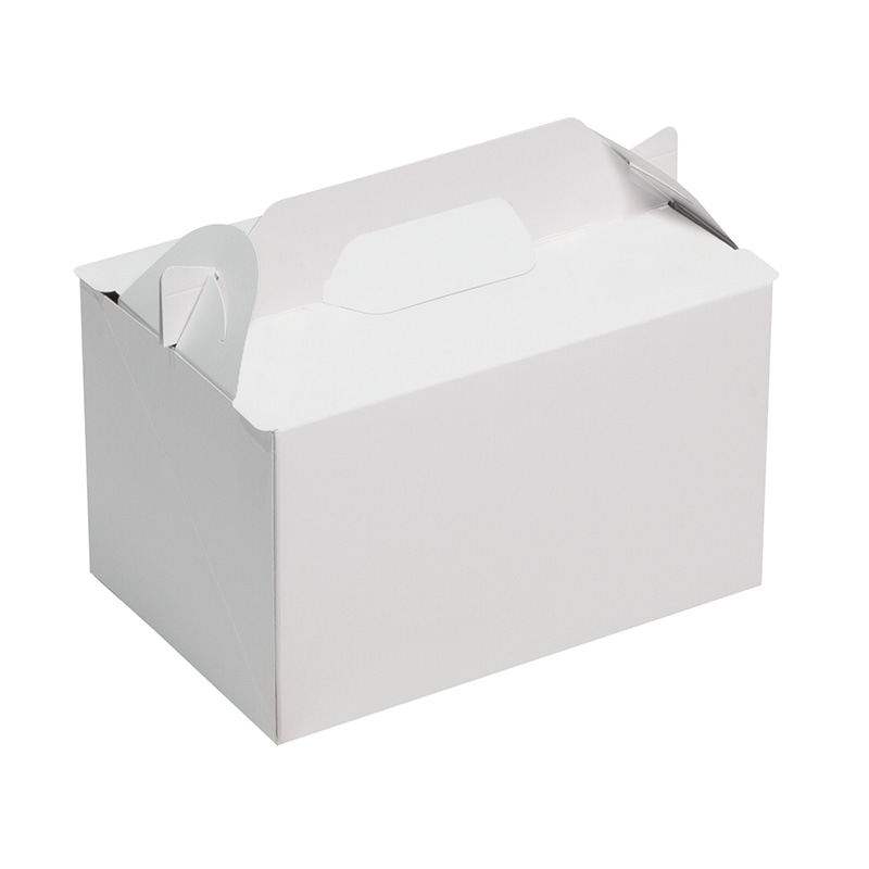 ヤマニパッケージ ケーキ箱　サイドオープンキャリー110　HS #6 20-2342 50枚/パック（ご注文単位6パック）【直送品】