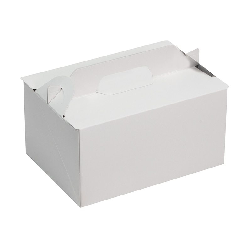 ヤマニパッケージ ケーキ箱　サイドオープンキャリー110　HS #7 20-2343 50枚/パック（ご注文単位4パック）【直送品】