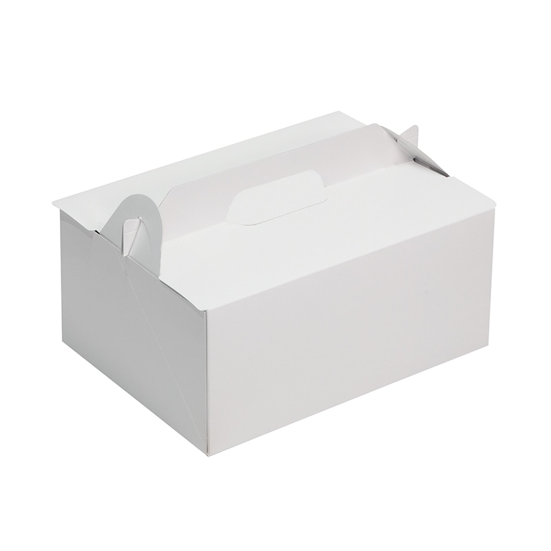 ヤマニパッケージ ケーキ箱　サイドオープンキャリー110　HS #8 20-2344 50枚/パック（ご注文単位4パック）【直送品】