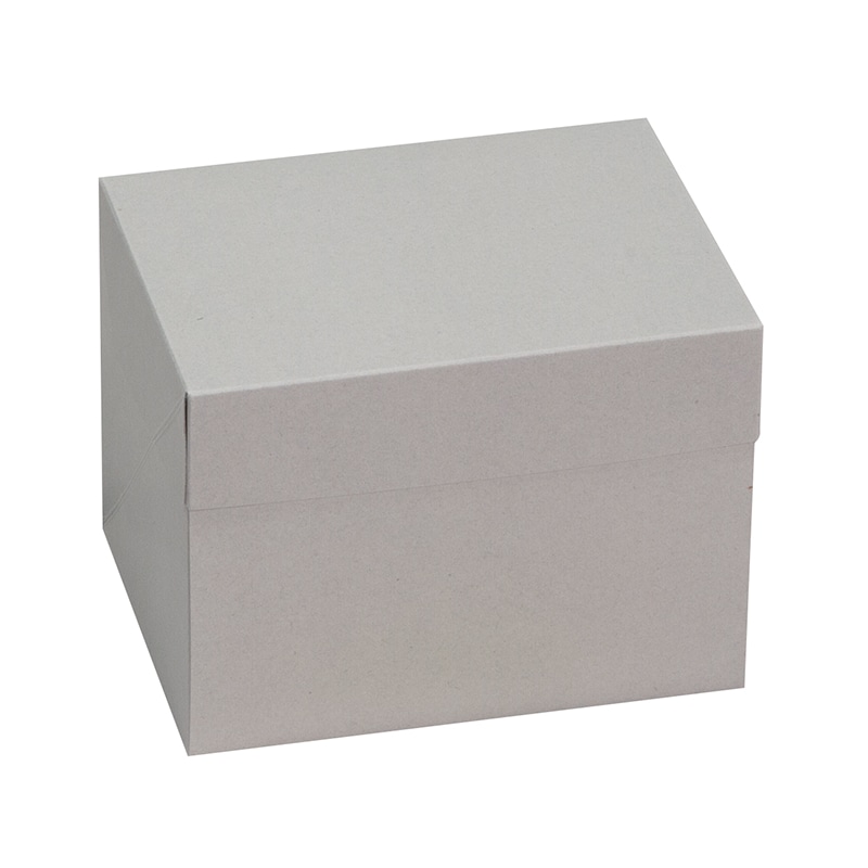 ヤマニパッケージ ケーキ箱　フードサービス110　HSグレー #5 20-2347 50枚/パック（ご注文単位6パック）【直送品】