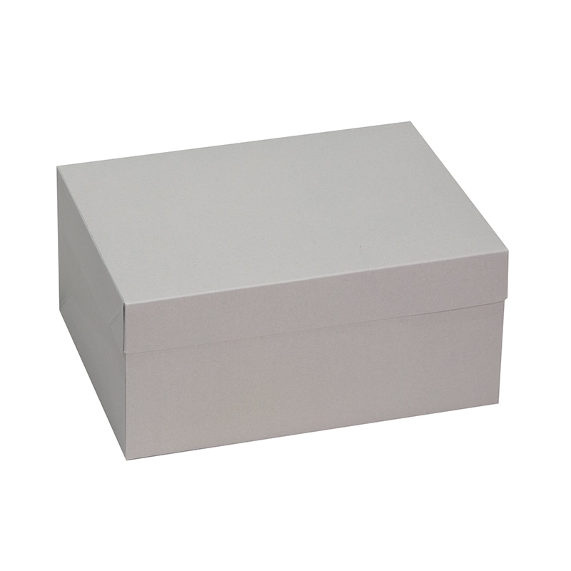 ヤマニパッケージ ケーキ箱　フードサービス110　HSグレー #8 20-2350 50枚/パック（ご注文単位4パック）【直送品】