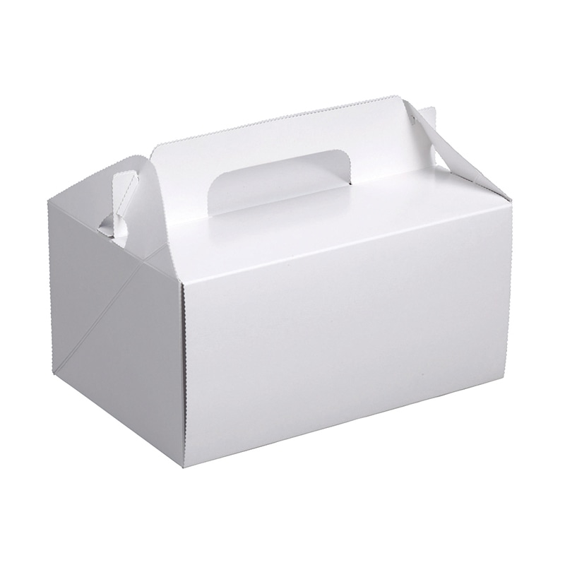 ヤマニパッケージ ケーキ箱　サイドオープン #7 DE-35 50枚/パック（ご注文単位8パック）【直送品】