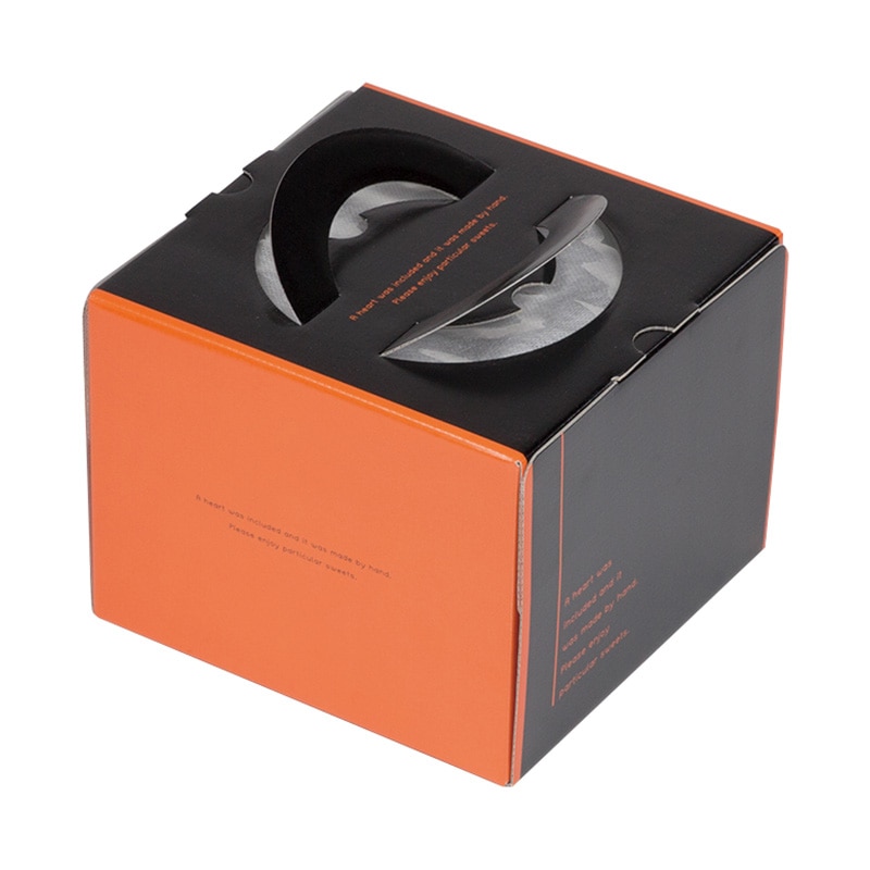 ヤマニパッケージ ケーキ箱 ラグジュデコ 5号 台紙なし DE-181 100枚/箱(ご注文単位1箱)【直送品】