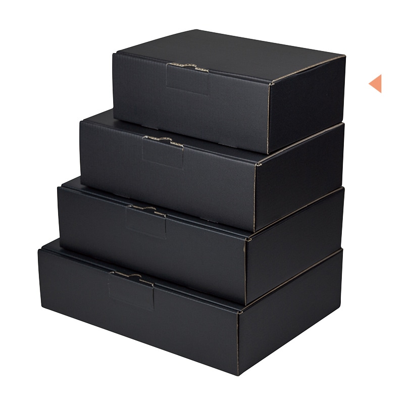 ヤマニパッケージ はっ水宅配箱　黒 9cm EE-92B 50枚/箱（ご注文単位2箱）【直送品】