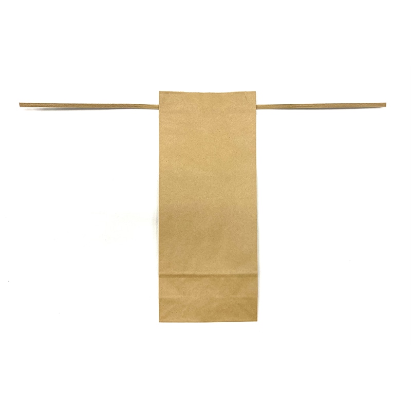 米袋　バンド(紐)付き　無地　2kg 113941058 200枚/袋（ご注文単位1袋）【直送品】