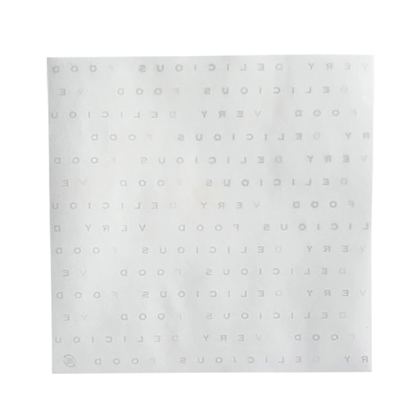 食品包装紙 フォント柄 R-4-1 500枚/束(ご注文単位4束)【直送品】