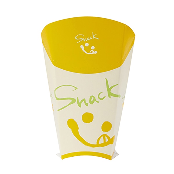 スナックケース スマイル柄 H-16-3 50枚/束（ご注文単位30束）【直送品】