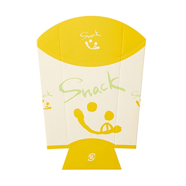 スナックケース スマイル柄 H-16-3 50枚/束（ご注文単位30束）【直送品】