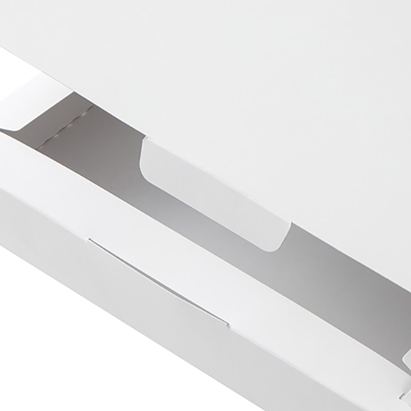 ピザ箱　12インチ ホワイト H-26-4 50枚/袋（ご注文単位2袋）【直送品】