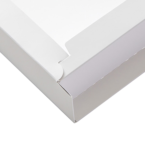 ピザ箱　12インチ ホワイト H-26-4 50枚/袋（ご注文単位2袋）【直送品】