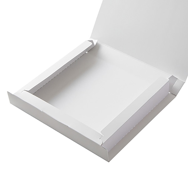 ピザ箱　12インチ ホワイト H-26-4 50枚/袋（ご注文単位2袋）【直送品】