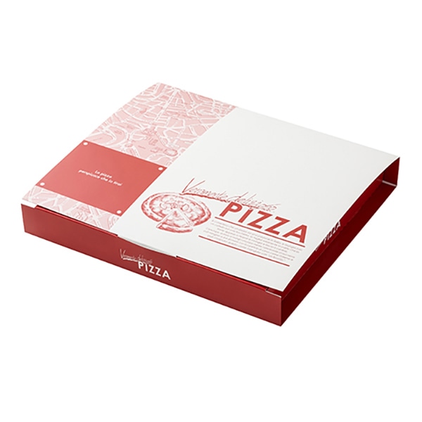 ピザ箱　12インチ イタリアーノ H-26-3 50枚/袋（ご注文単位2袋）【直送品】