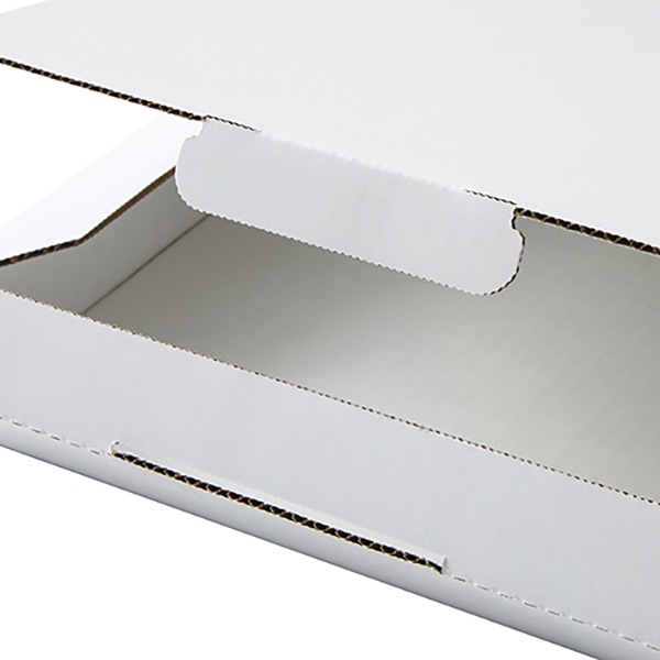 ピザ箱 31cm 白無地 H-13-7 25枚/袋(ご注文単位4袋)【直送品】