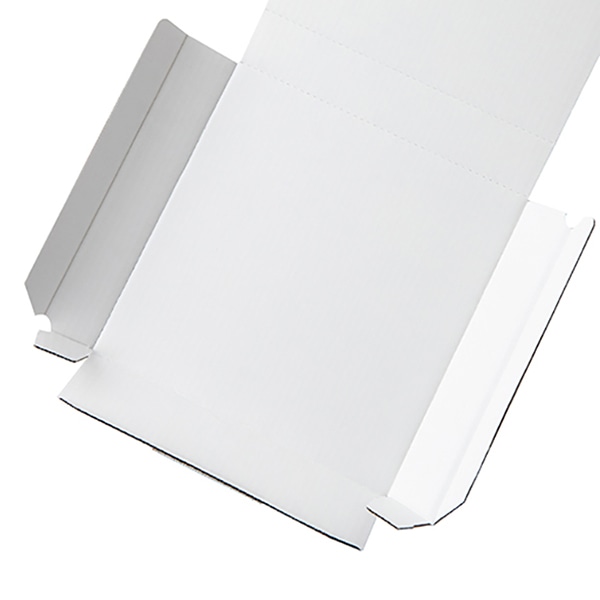 ピザ箱 31cm 白無地 H-13-7 25枚/袋(ご注文単位4袋)【直送品】