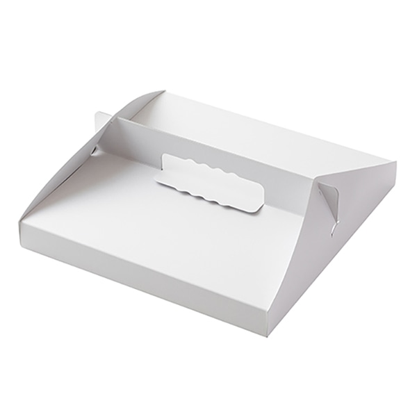 ピザ箱　ピザホワイト 特大 H-18-2 50枚/袋（ご注文単位3袋）【直送品】