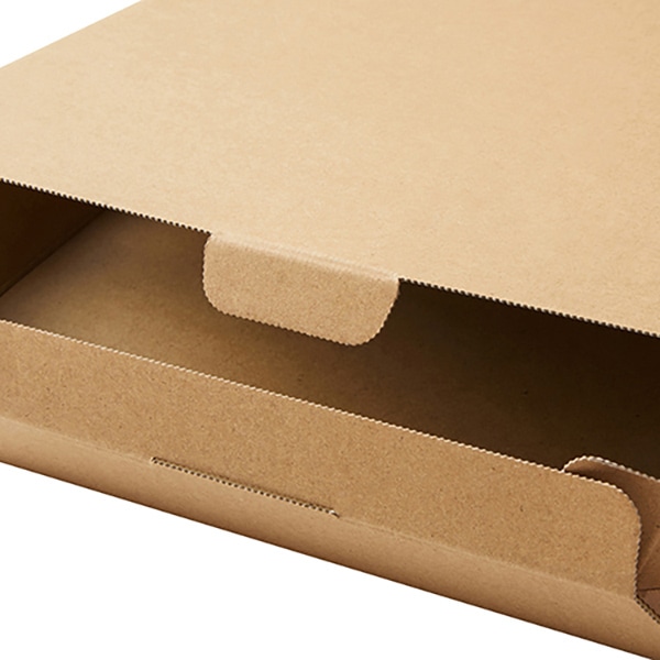 ピザ箱　八角　10インチ クラフト H-28-11 25枚/袋（ご注文単位4袋）【直送品】