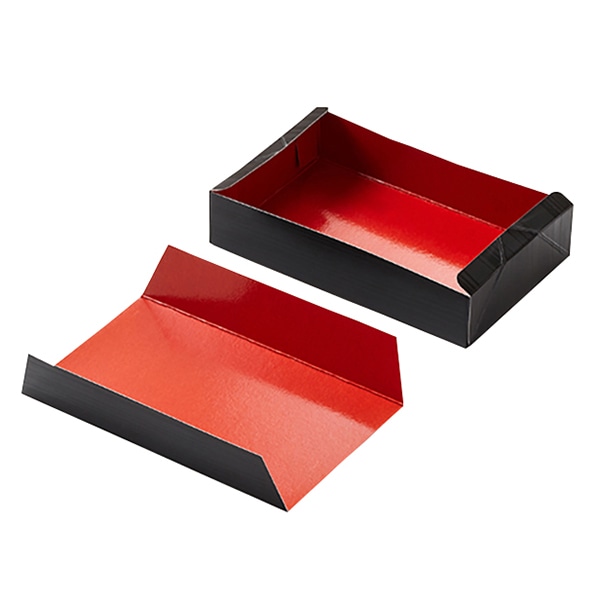 寿司折 1.5合 黒木目 H-22-6 100枚/箱(ご注文単位4箱)【直送品】