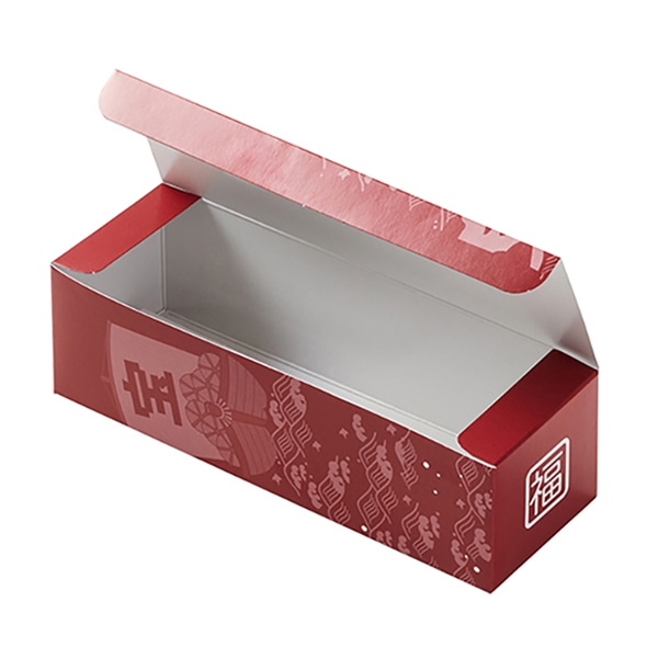 太巻寿司箱 開運太巻 恵方巻シール付 H-22-14 100枚/袋(ご注文単位6袋)【直送品】