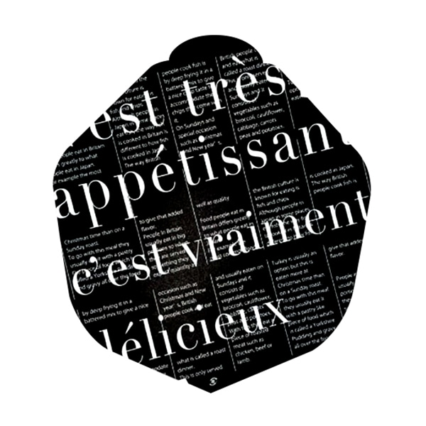 クレープ包装紙 ブラック R-5-1 200枚/袋（ご注文単位10袋）【直送品】