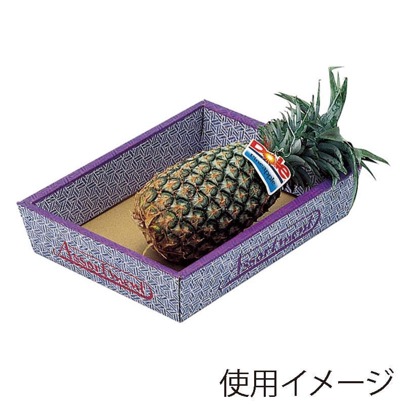 サービス箱 竹柄 大 L-19A 10枚/束(ご注文単位10束)【直送品】