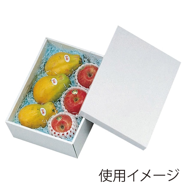 ギフト箱 お値打ちBOX ホワイト 中 L-177 50枚/束(ご注文単位1束)【直送品】