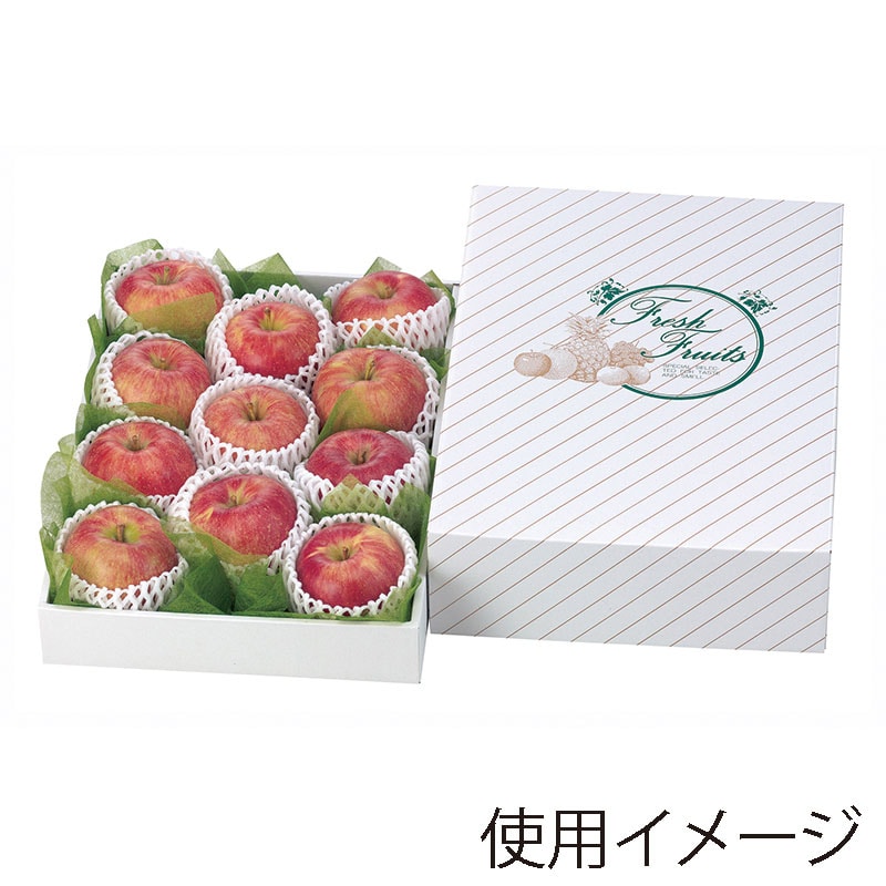 ギフト箱　金線 大　身浅口 L-354M 10枚/束（ご注文単位5束）【直送品】