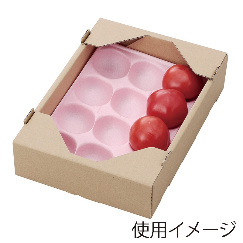 サービス箱　K5フルーツトマト  L-2214 25枚/束（ご注文単位4束）【直送品】