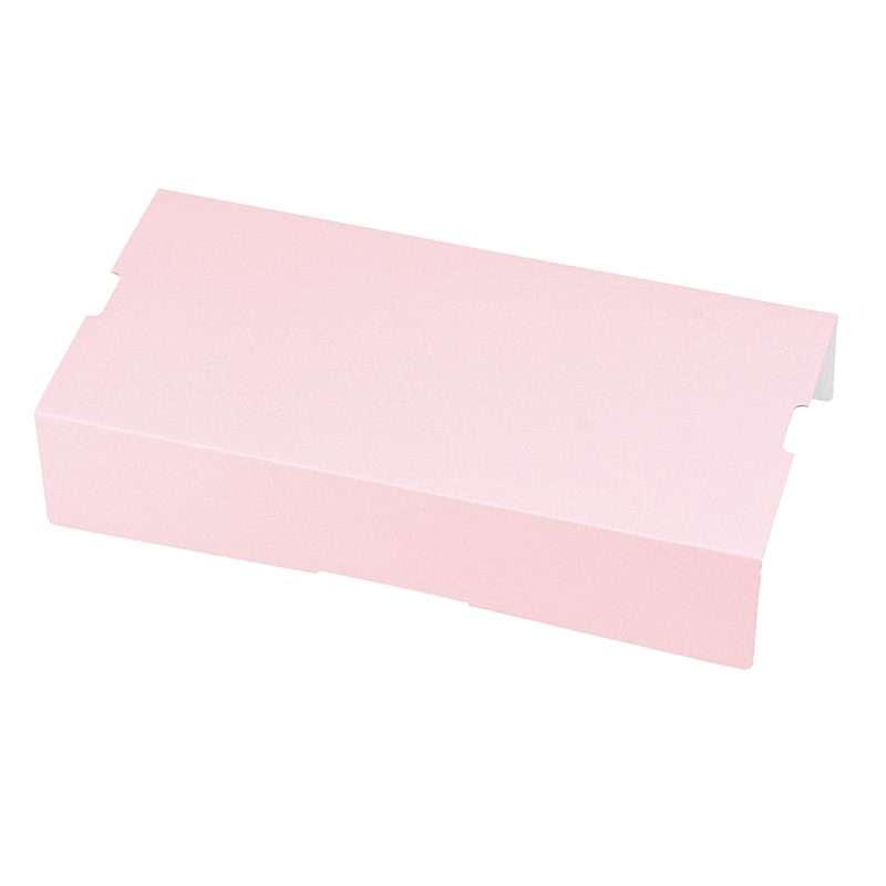 サービス箱 イチゴ3P フタ ピンク L-2316 50枚/束(ご注文単位4束)【直送品】