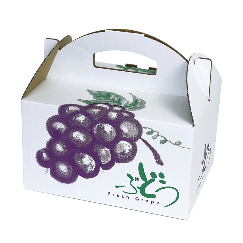 手提箱　ぶどうの里 小 L-2395 25枚/束（ご注文単位4束）【直送品】