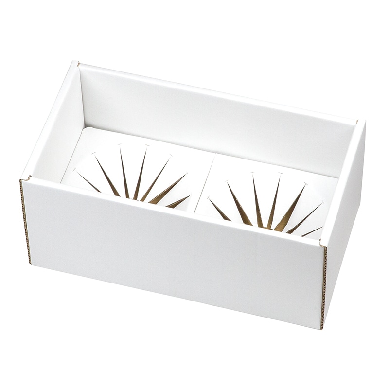 ギフト箱　大玉2個 FS L-2516FS 30枚/束（ご注文単位1束）【直送品】