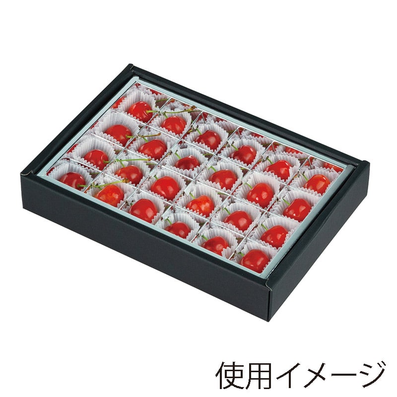 さくらんぼ 1粒ギフト箱 24H L-2519 10枚/束(ご注文単位5束)【直送品】