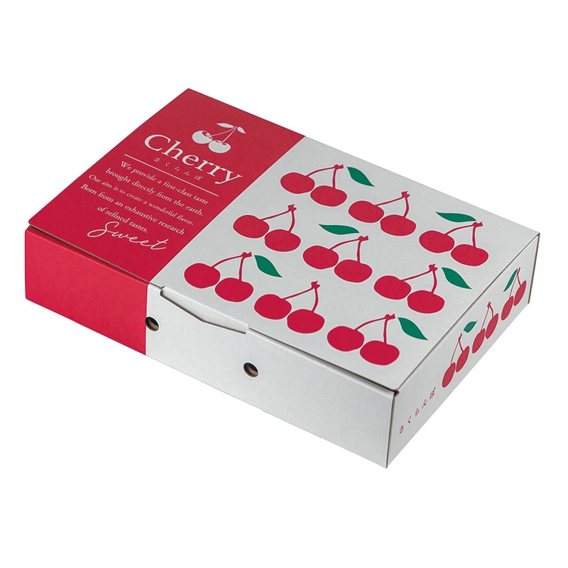 ギフト箱 さくらんぼ 400g FS L-2520FS 50枚/束(ご注文単位2束)【直送品】