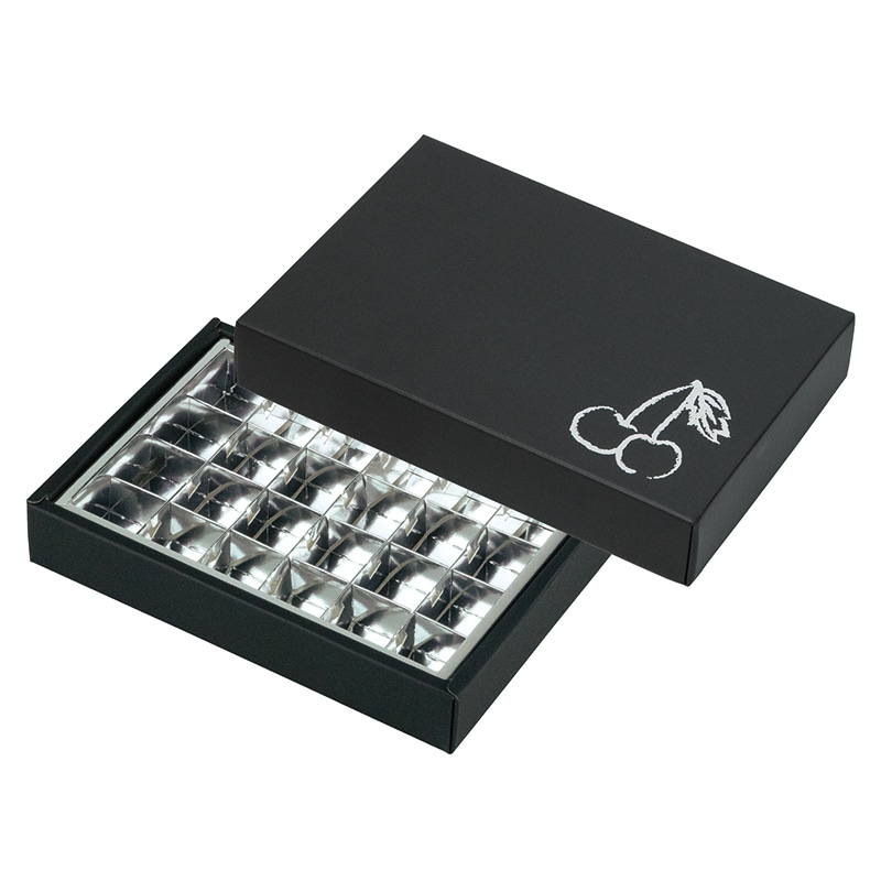 さくらんぼ 1粒ギフト箱 24H 箔押し有 L-2521 50枚/束(ご注文単位1束)【直送品】