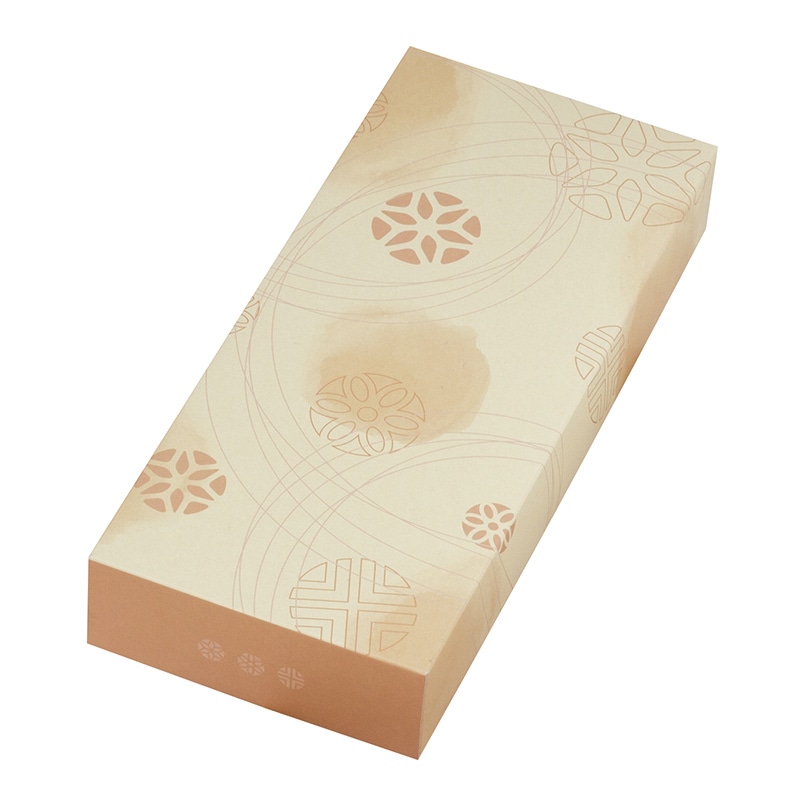 ヤマニパッケージ 和菓子箱　和彩　トレー付 しらちゃ色　10ヶ入 19-100SB 100個/束（ご注文単位2束）【直送品】