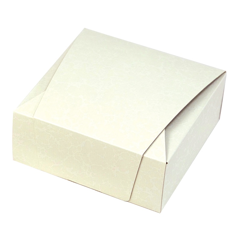 ヤマニパッケージ 和菓子箱　和包 125角 19-213 100個/束（ご注文単位2束）【直送品】