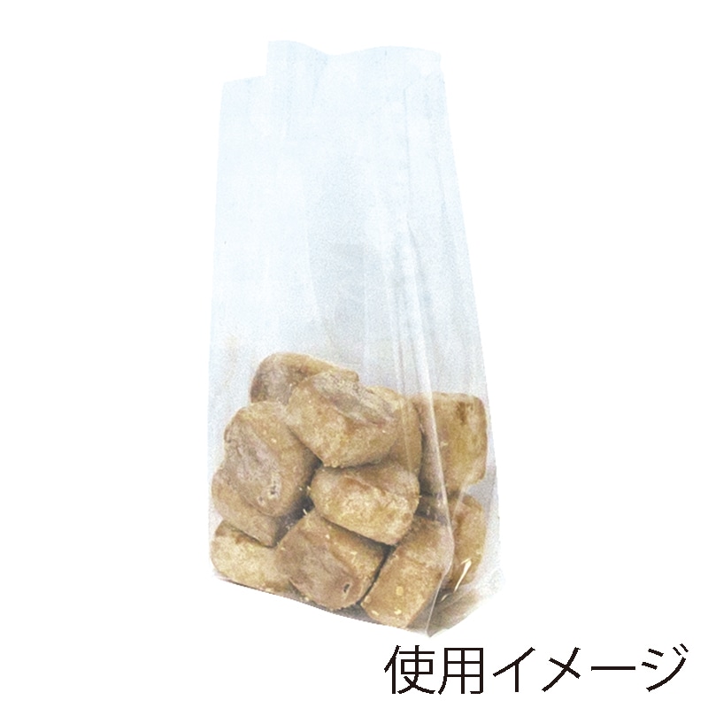 ヤマニパッケージ 合掌ガゼット袋 S 19-900 200枚/束（ご注文単位25束）【直送品】