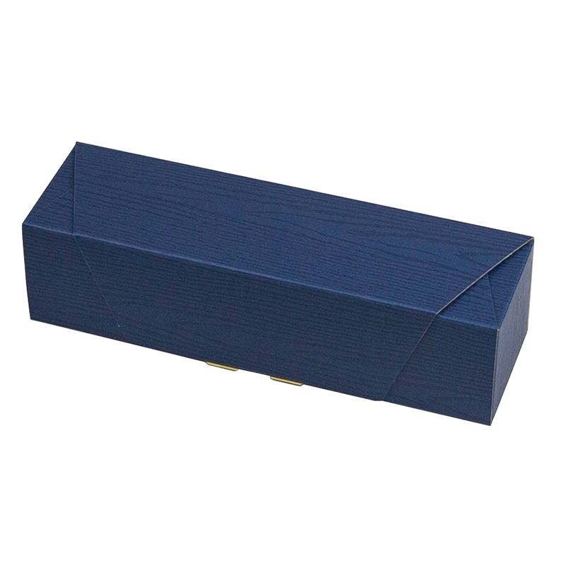 ヤマニパッケージ 和菓子箱 和包 紺 62幅1列 19-1385 50個/束(ご注文単位4束)【直送品】