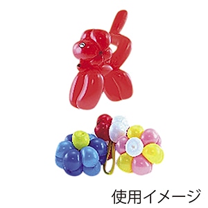 ペンシルバルーン 15本＆ポンプ付きセット 01823 1パック（ご注文単位1パック）【直送品】