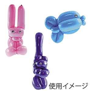 ペンシルバルーン 50本セット 01825 1パック（ご注文単位1パック）【直送品】