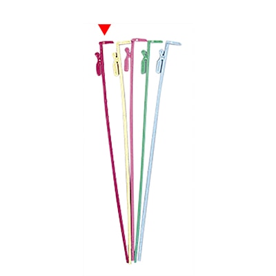 風船棒 小 赤 100入 01634 1パック(ご注文単位1パック)【直送品】