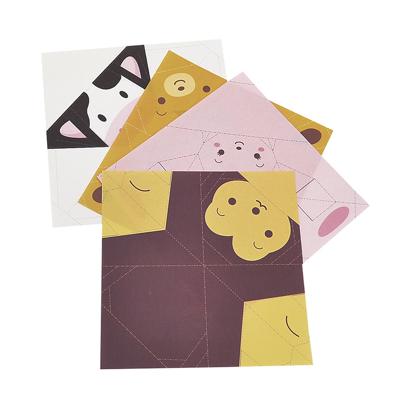 どうぶつおりがみパート1 10入 44138 1パック(ご注文単位1パック)【直送品】