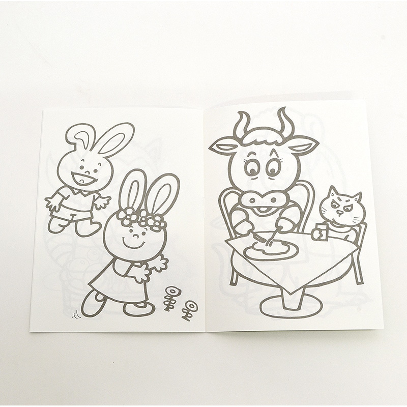 どうぶつぬりえ2 25入 46697 1パック(ご注文単位1パック)【直送品】