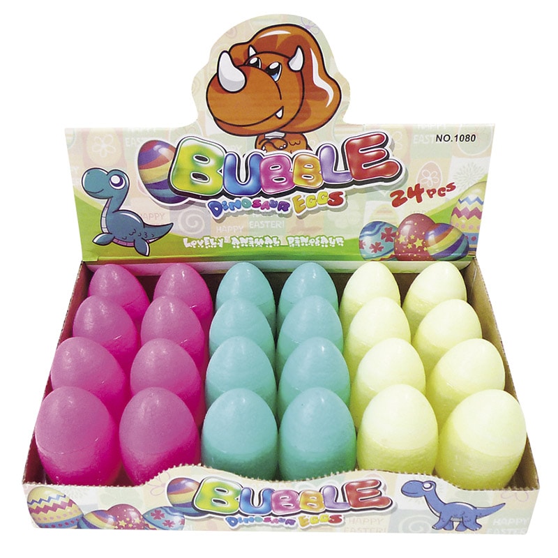 恐竜たまごシャボン玉 24入 43183 1パック（ご注文単位1パック）【直送品】