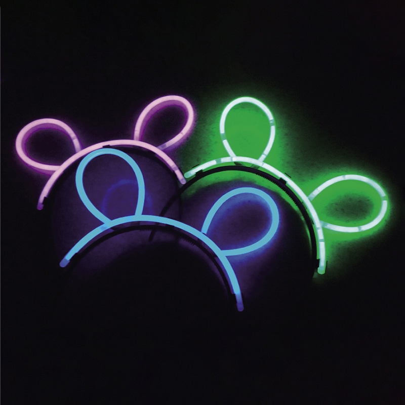 光るネオンカチューシャ 12入 94067 1パック(ご注文単位1パック)【直送品】