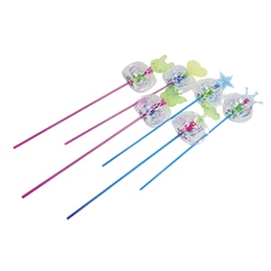 光るくるくるハナビ棒 20入 92304 1パック(ご注文単位1パック)【直送品】