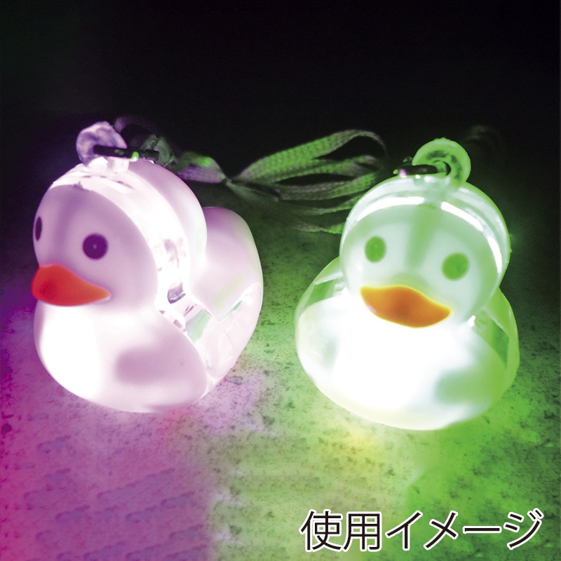 ピカピカアヒルペンダント 24入 80794 1パック(ご注文単位1パック)【直送品】