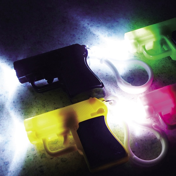 ピストルライトキーホルダー 25入 93888 1パック(ご注文単位1パック)【直送品】