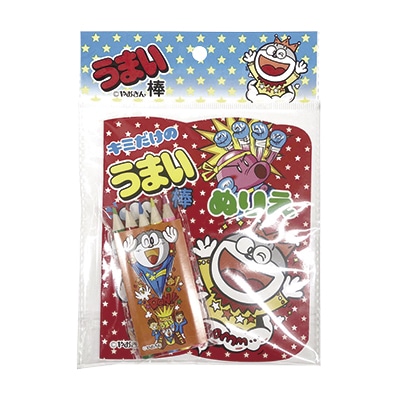 うまい棒　ぬりえセット 12入 94831 1パック（ご注文単位1パック）【直送品】