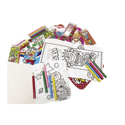 うまい棒　ぬりえセット 12入 94831 1パック（ご注文単位1パック）【直送品】