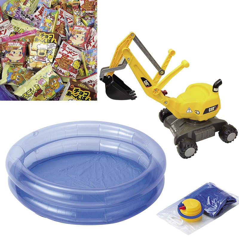 パワーショベルすくいどり 人気お菓子いろいろプレゼント 21307 1パック(ご注文単位1パック)【直送品】